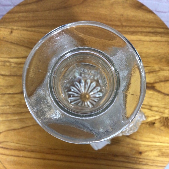 Vintage Anchor Hocking Wexford Clear Glass Decanter with Stopper - Picture 11 of 13